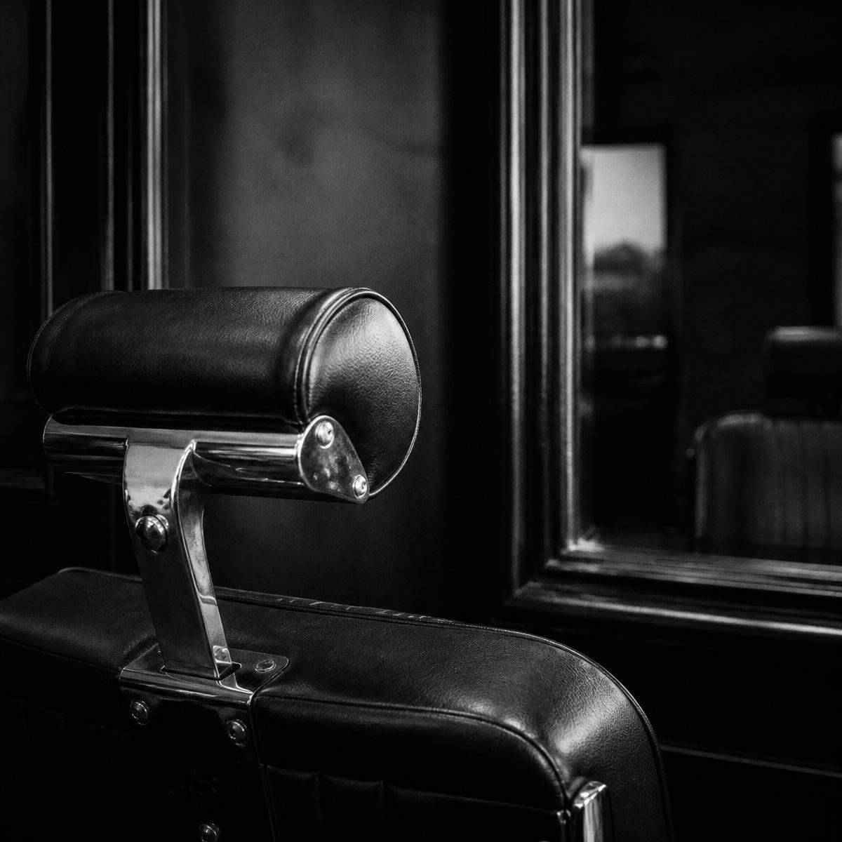 Barber chair detail