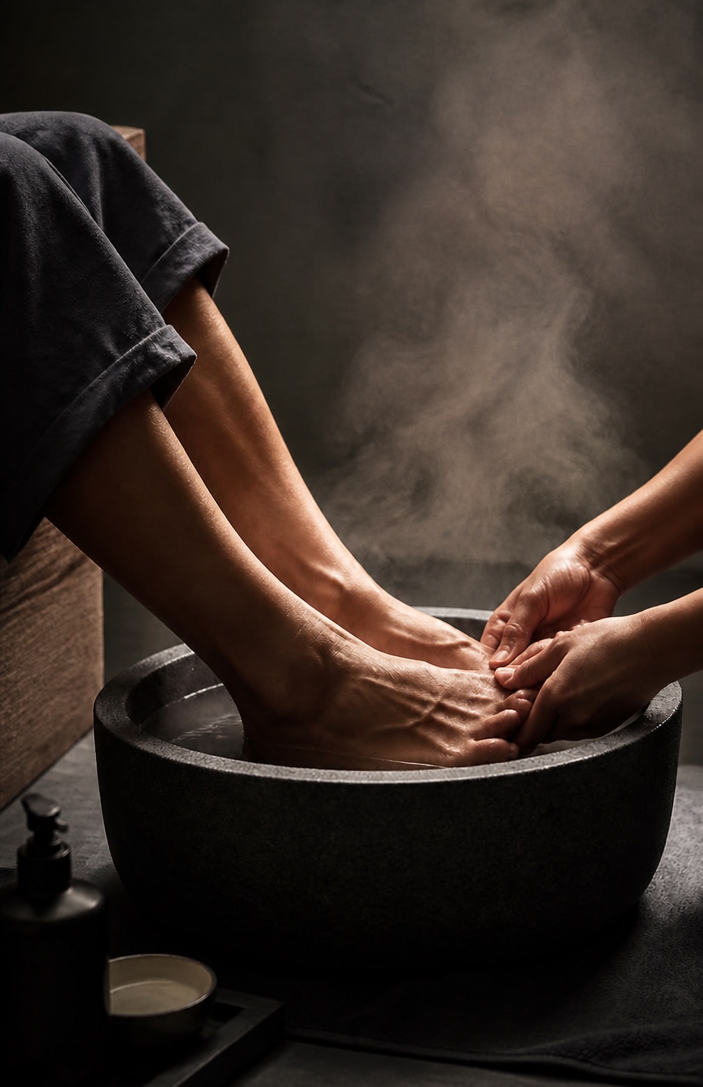 Pedicure at The Gentlemen's Lounge