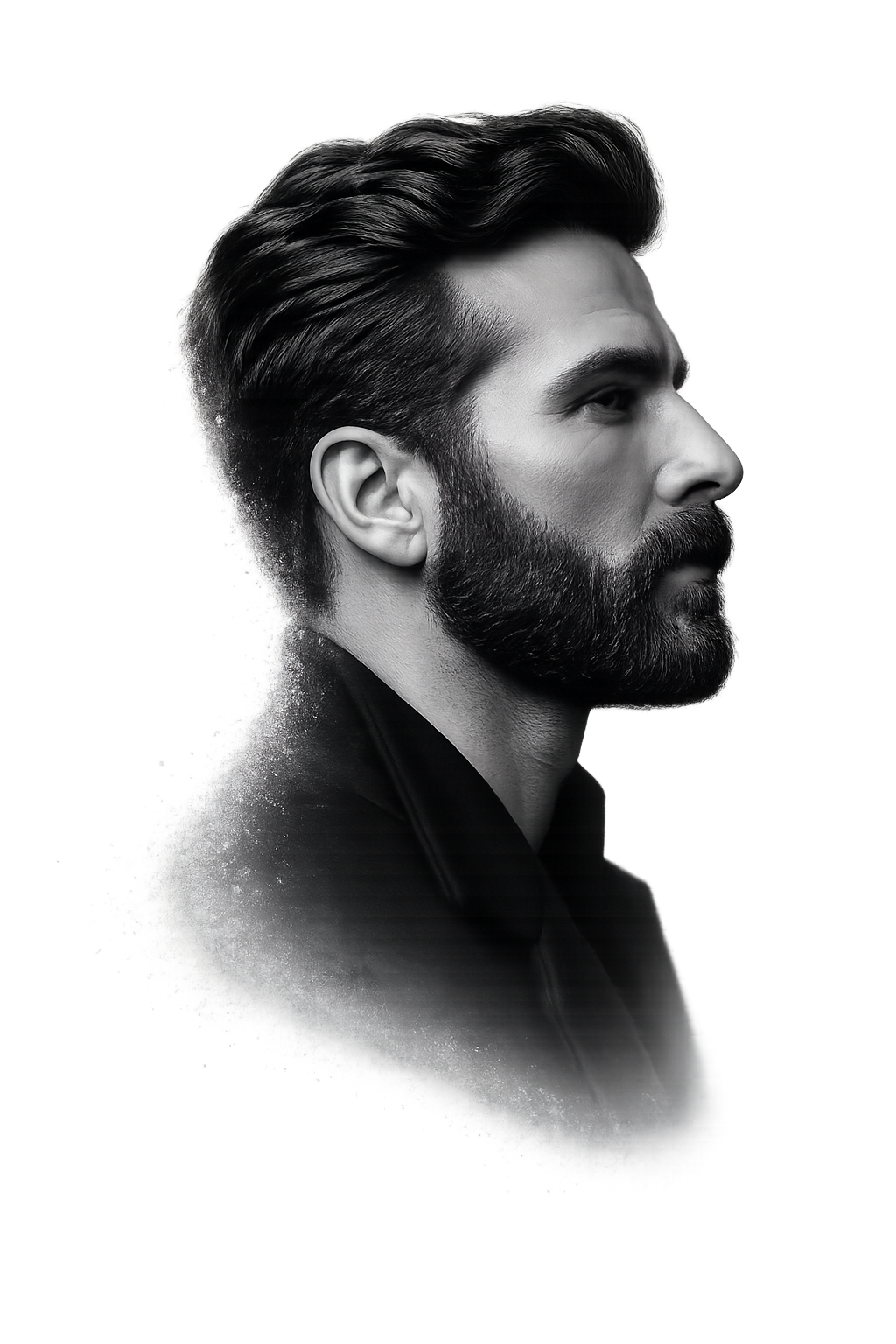 Editorial portrait of a groomed gentleman